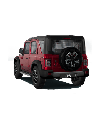 Mahindra Thar Roxx Left Rear Three Quarter Mahindra Thar Roxx Left Rear Three Quarter
