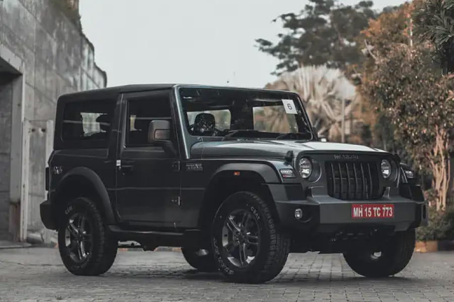 Mahindra Thar Right Front Three Quarter