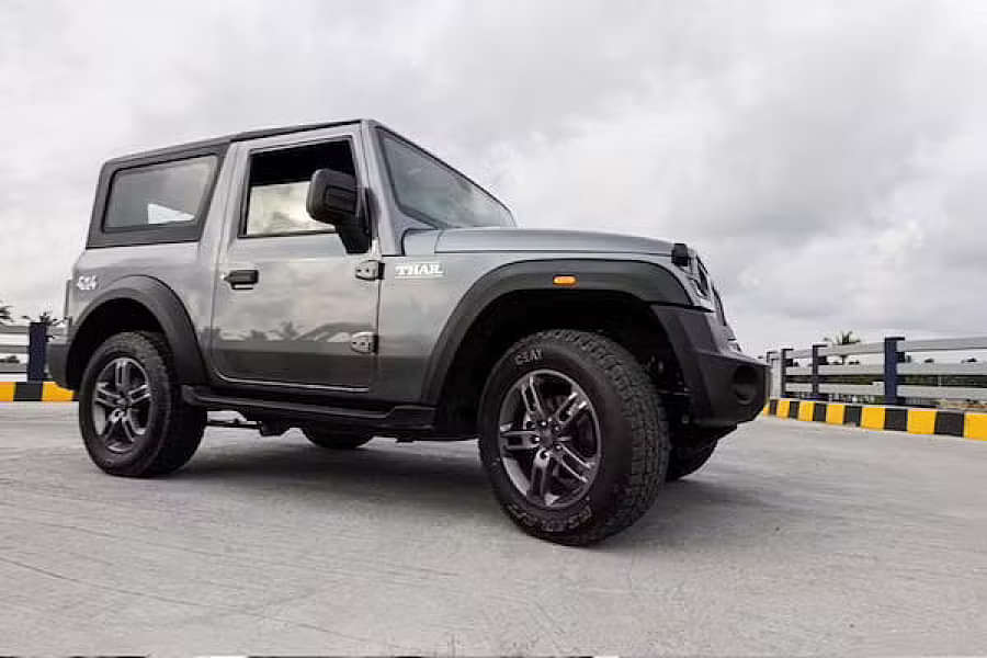 Mahindra Thar Cornering Shot