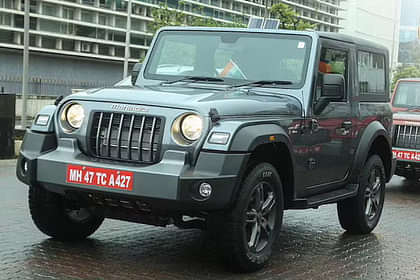 Mahindra Thar LX Diesel 4WD HT Earth Edition AT Left Front Three Quarter