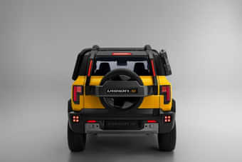Mahindra Vision S Rear View Mahindra Vision S Rear View