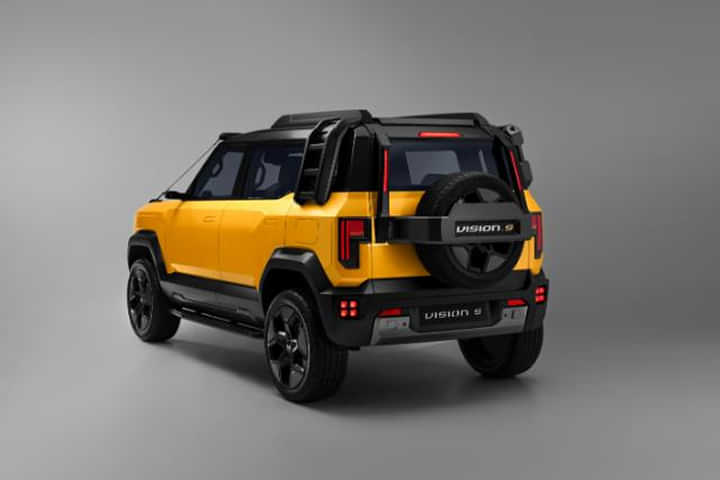 Mahindra Vision S Left Rear Three Quarter Mahindra Vision S Left Rear Three Quarter