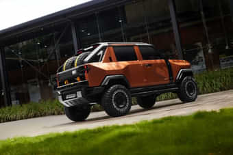 Mahindra Vision SXT Right Rear Three Quarter