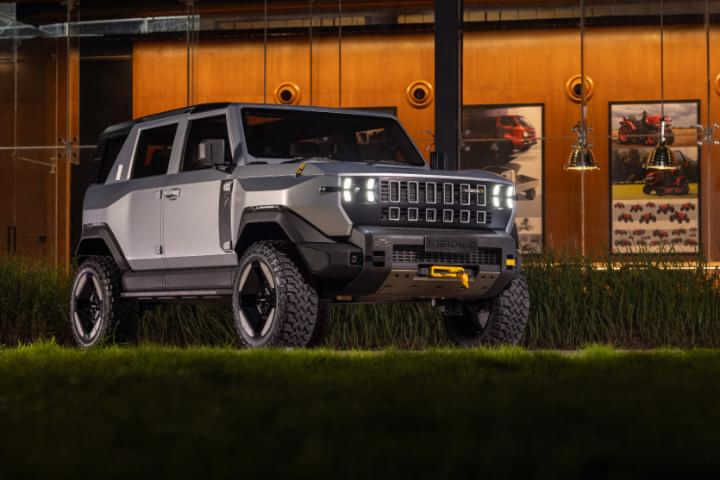 Mahindra Vision T Right Front Three Quarter Mahindra Vision T Right Front Three Quarter