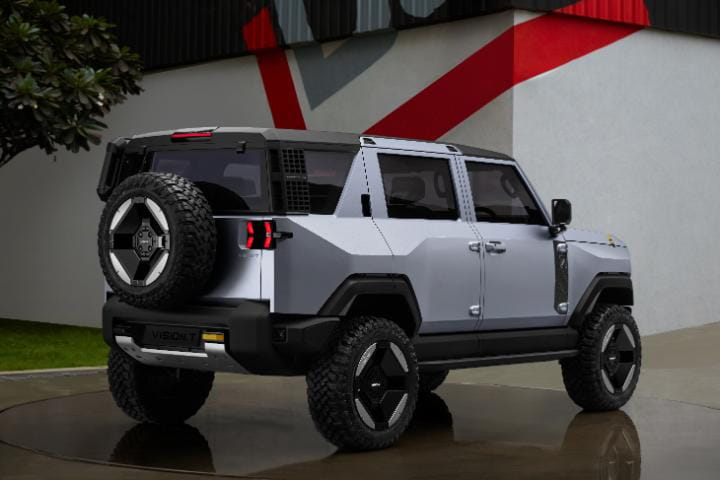 Mahindra Vision T Right Rear Three Quarter