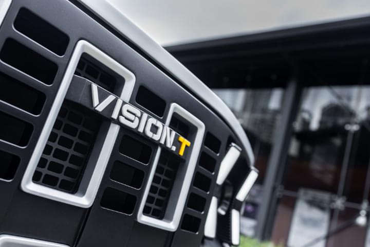 Mahindra Vision T Grille