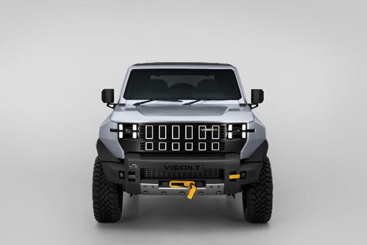 Mahindra Vision T Front View