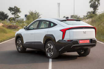 Mahindra XEV 9e Left Rear Three Quarter Mahindra XEV 9e Left Rear Three Quarter