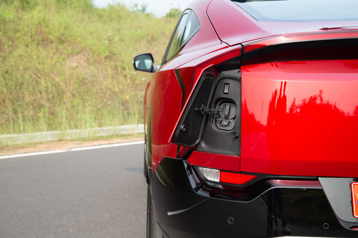 Mahindra XEV 9e Charging Outlet