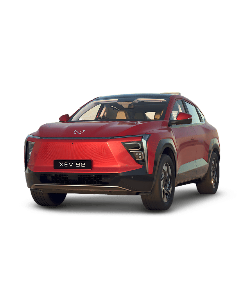 Mahindra XEV 9e Left Front Three Quarter