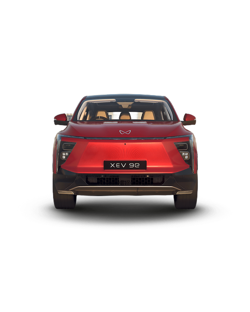 Mahindra XEV 9e Front View