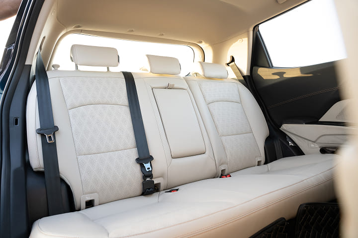 Mahindra XUV 3X0 EV Rear Seats