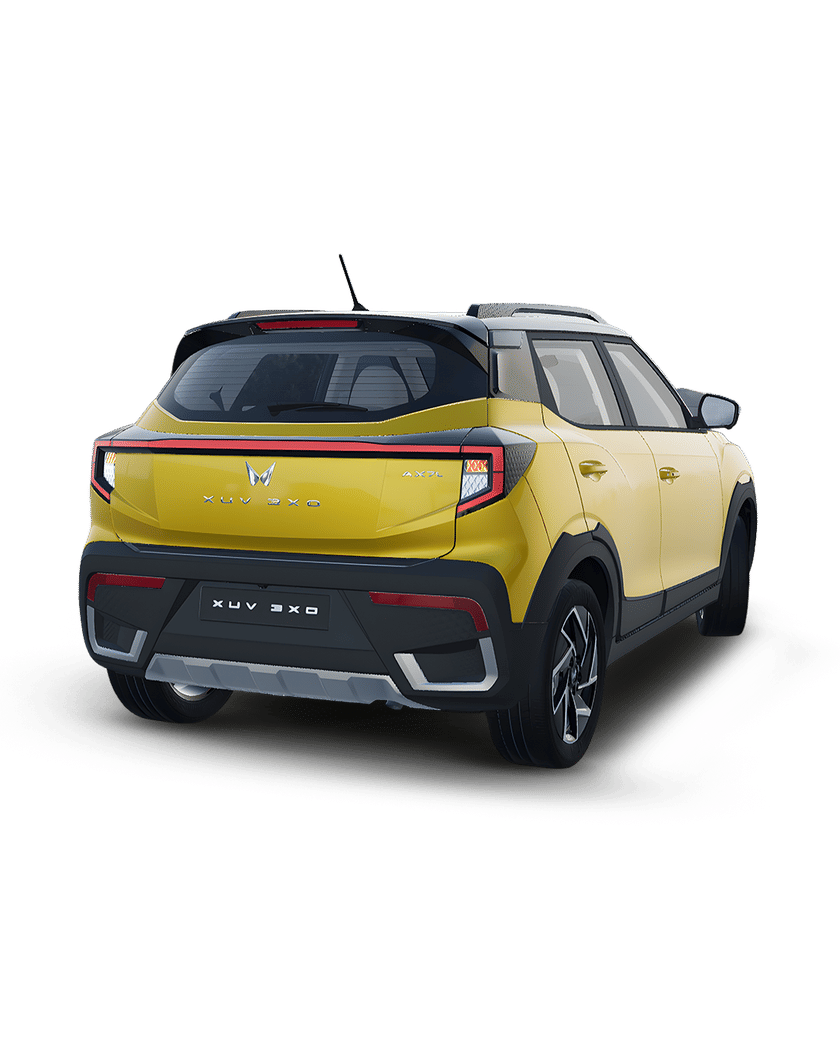 Mahindra XUV 3X0 Right Rear Three Quarter