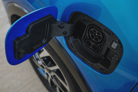 Mahindra XUV 400 Electric Charging Outlet Image