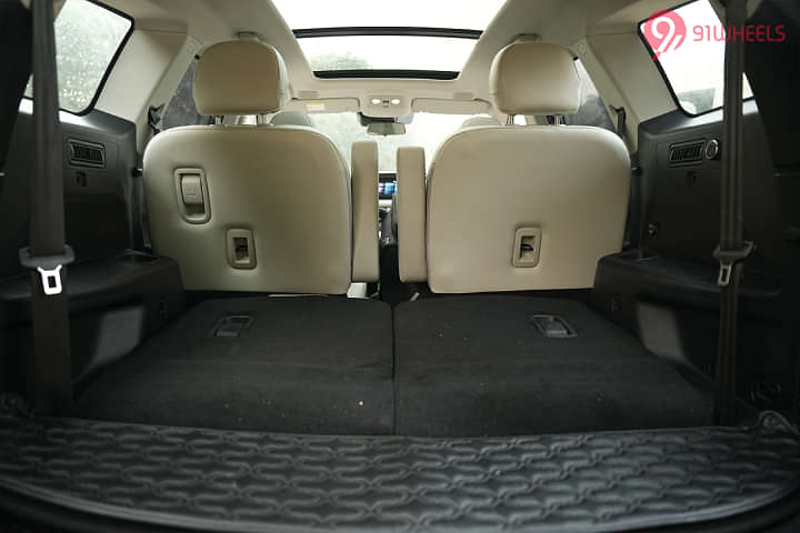 Mahindra XUV 700 Bootspace Rear Seat Folded