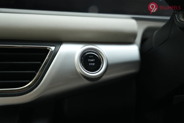 Mahindra XUV700 Engine Start Button