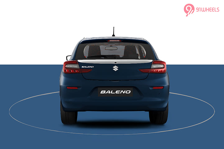 Maruti Suzuki Baleno Rear View Maruti Suzuki Baleno Rear View
