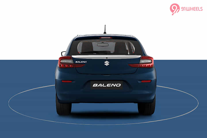 Maruti Suzuki Baleno Rear View Maruti Suzuki Baleno Rear View
