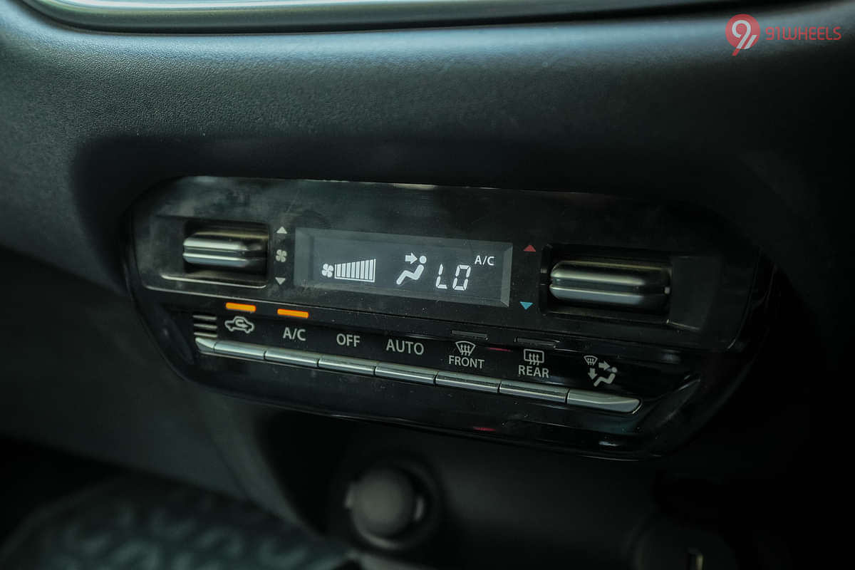 Maruti Suzuki Baleno AC Controls