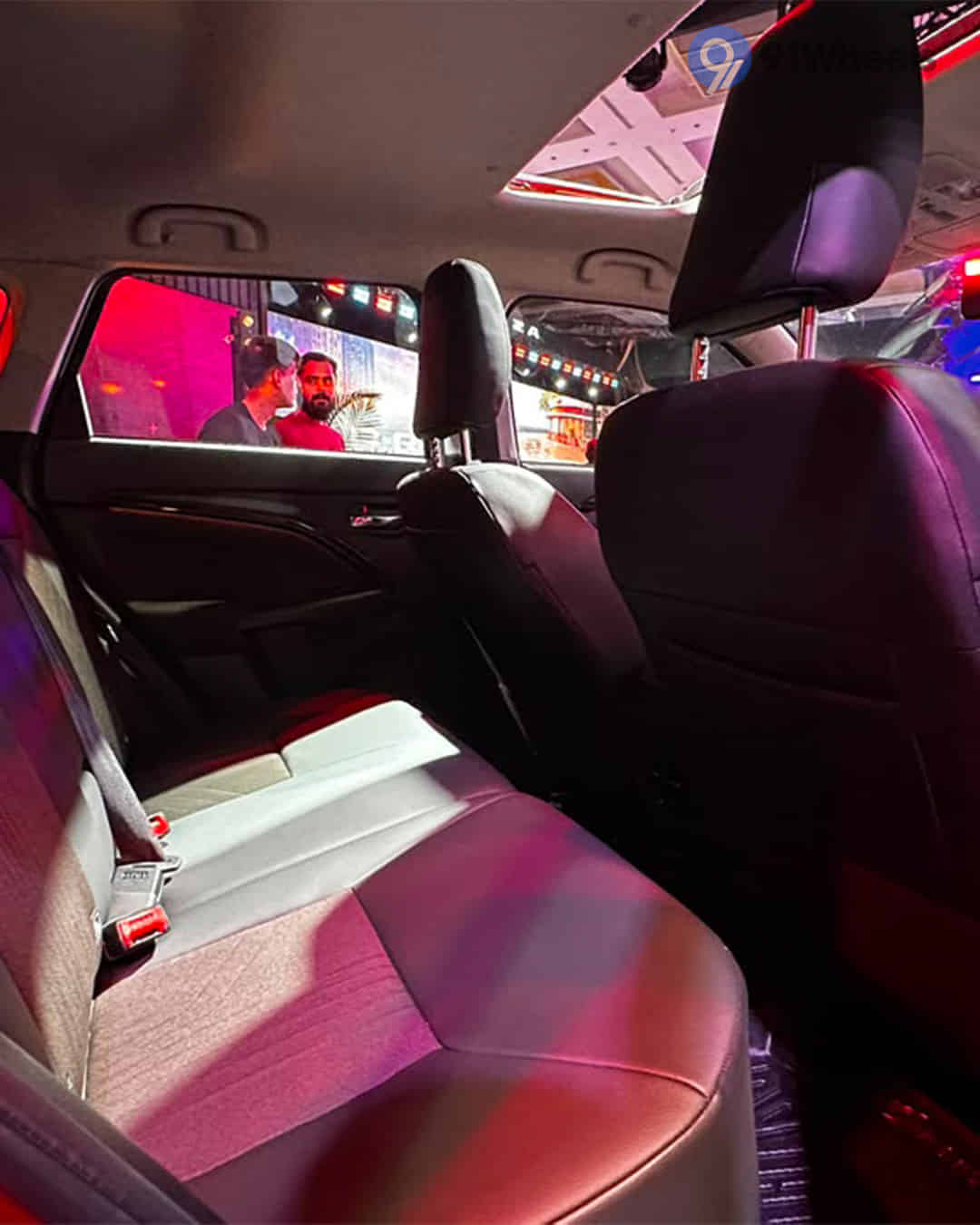 Seatbelts (if available)