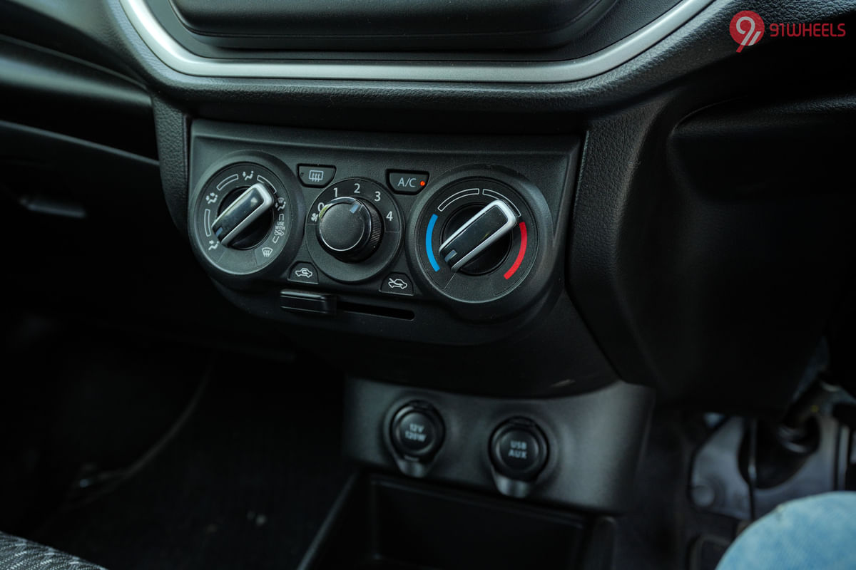 Maruti Suzuki Celerio AC Controls