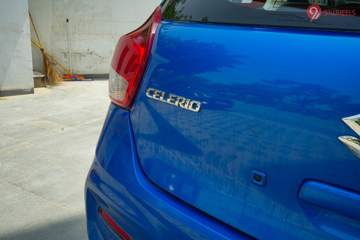 Maruti Suzuki Celerio Rear Badge