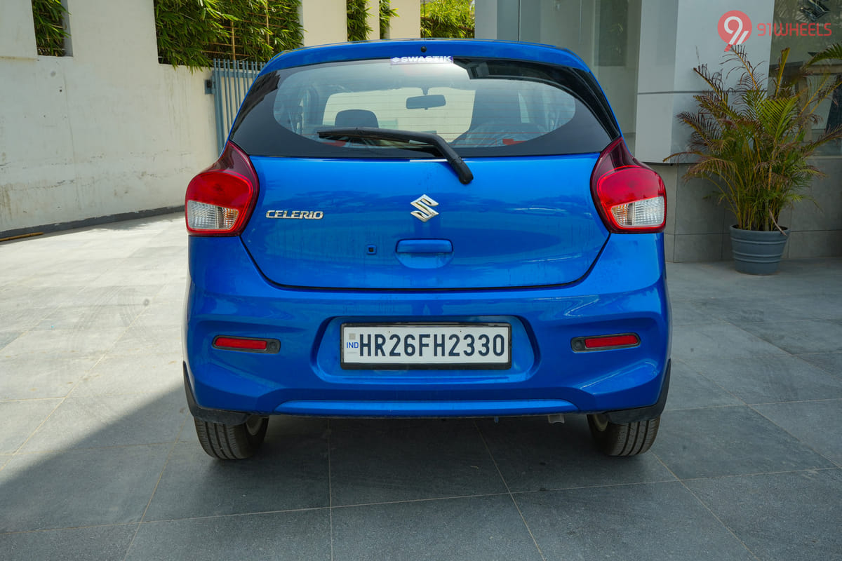 Maruti Suzuki Celerio Rear View Maruti Suzuki Celerio Rear View