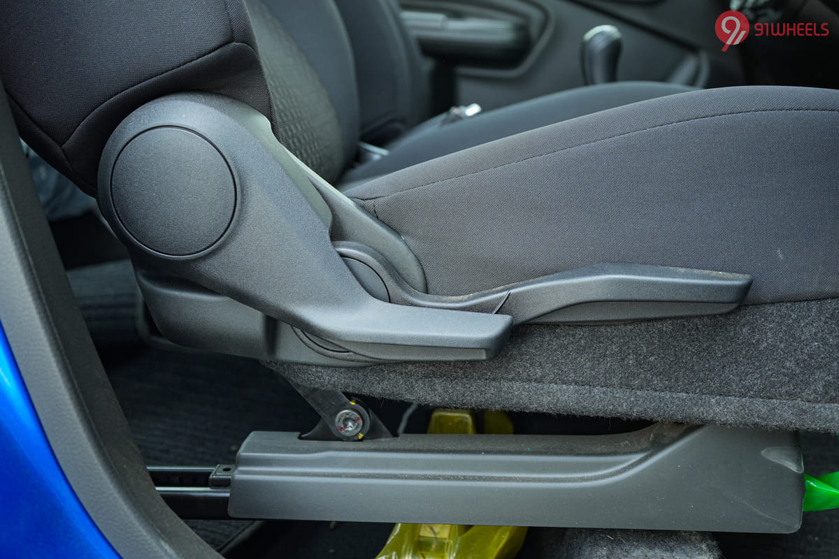 Maruti Suzuki Celerio Seat Adjustment for Driver