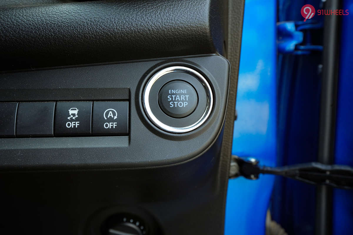 Maruti Celerio Engine Start Button