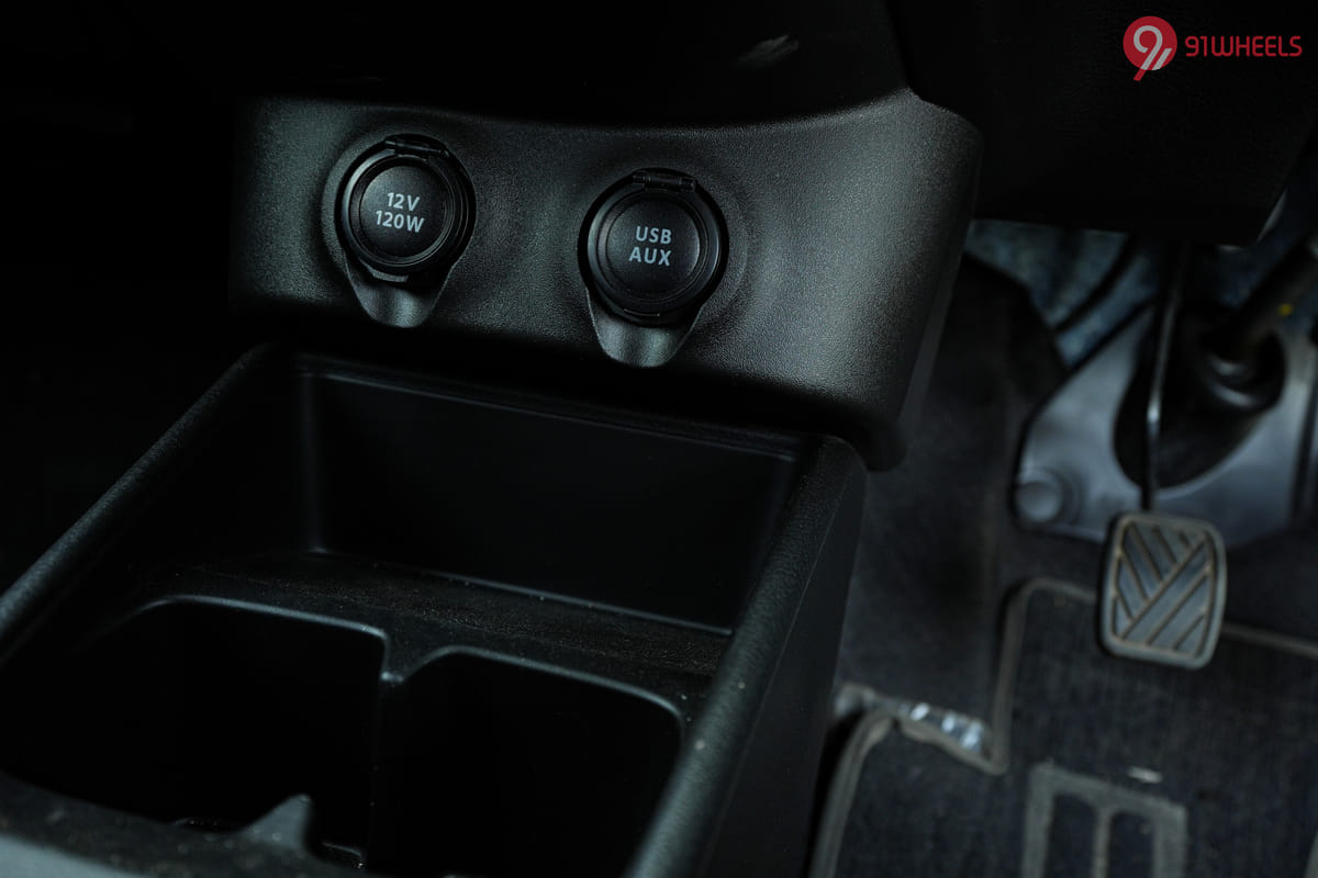 Maruti Suzuki Celerio USB Port/Power Socket/Wireless Charging
