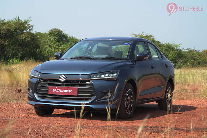 Maruti Dzire Left Front Three Quarter