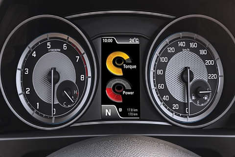 Maruti Dzire Speedometer Console Image