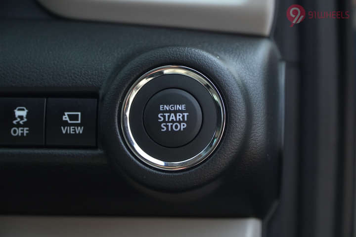 Maruti Suzuki Dzire Engine Start Button