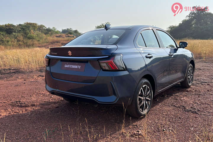 Maruti Suzuki Dzire Right Rear Three Quarter