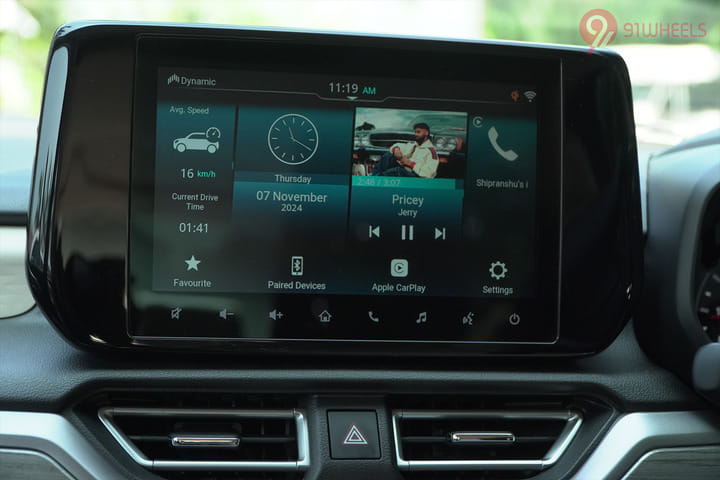 Maruti Suzuki Dzire Infotainment System
