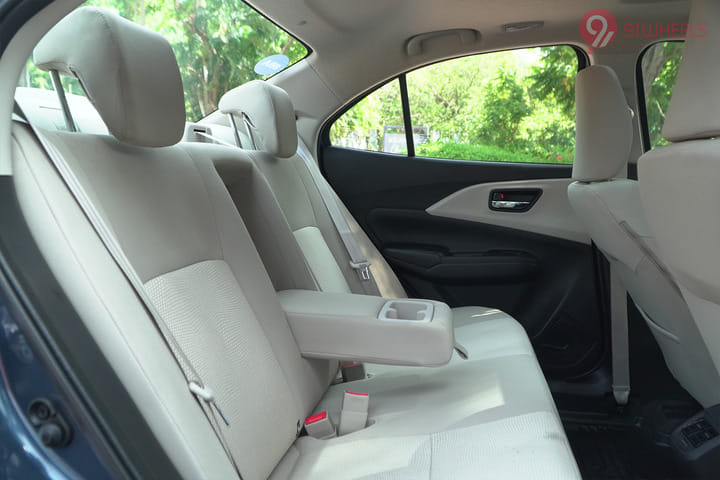 Maruti Suzuki Dzire Rear Seats