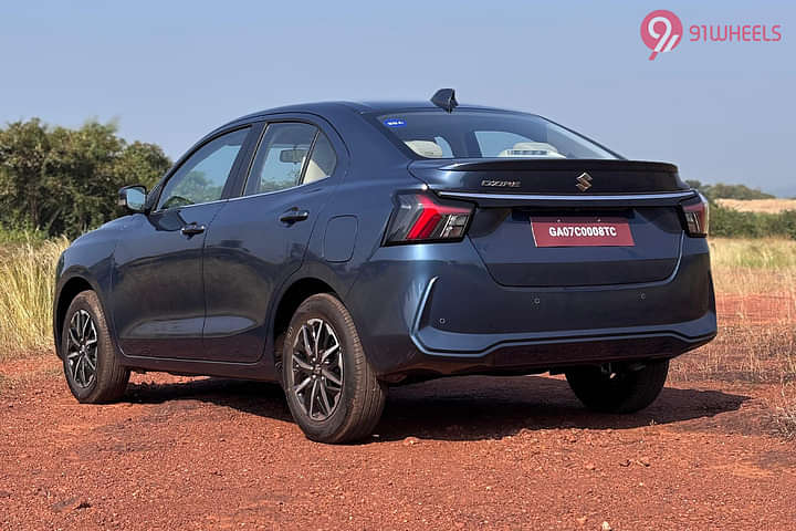 Maruti Dzire Left Rear Three Quarter