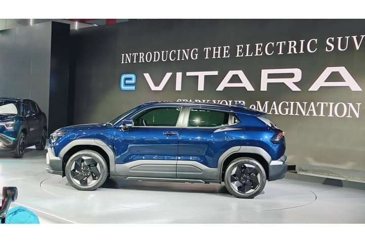 Maruti Suzuki E Vitara Left Side View