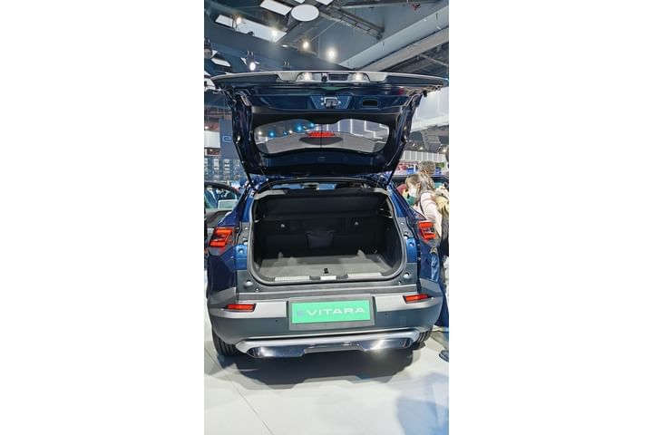 Maruti Suzuki E Vitara Bootspace Rear Seat Folded