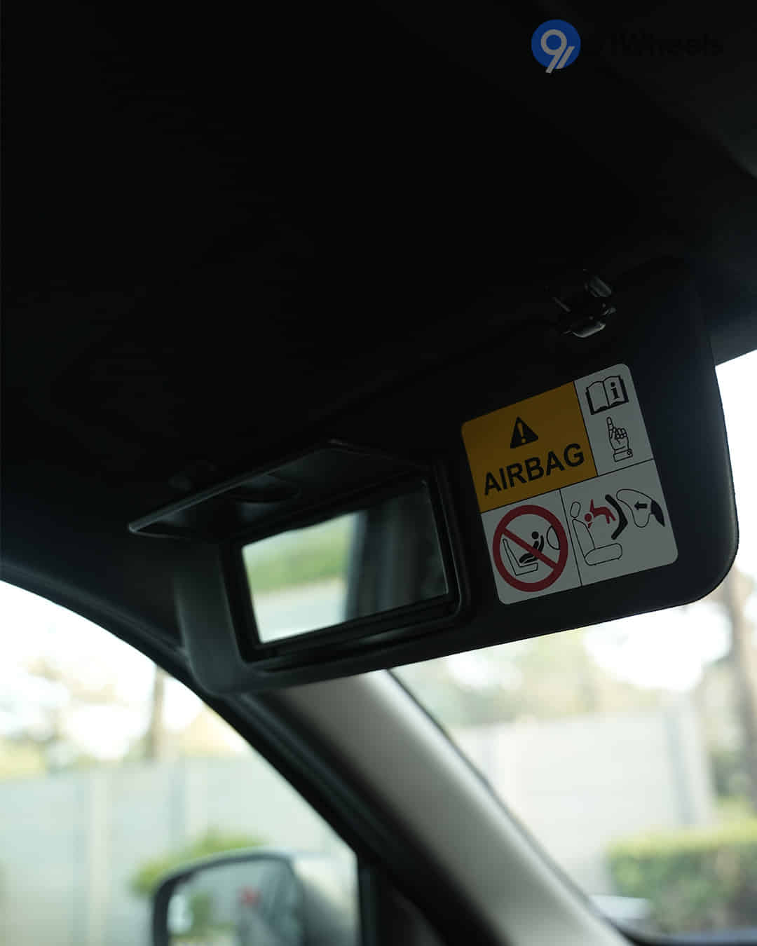 Sunvisor with Vanity Mirror