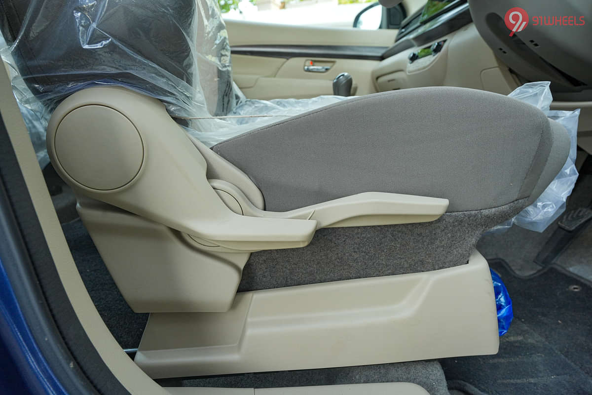 Maruti Ertiga Seat Adjustment for Driver