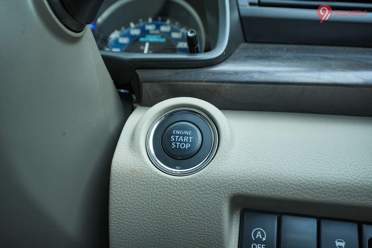 Maruti Ertiga Engine Start Button