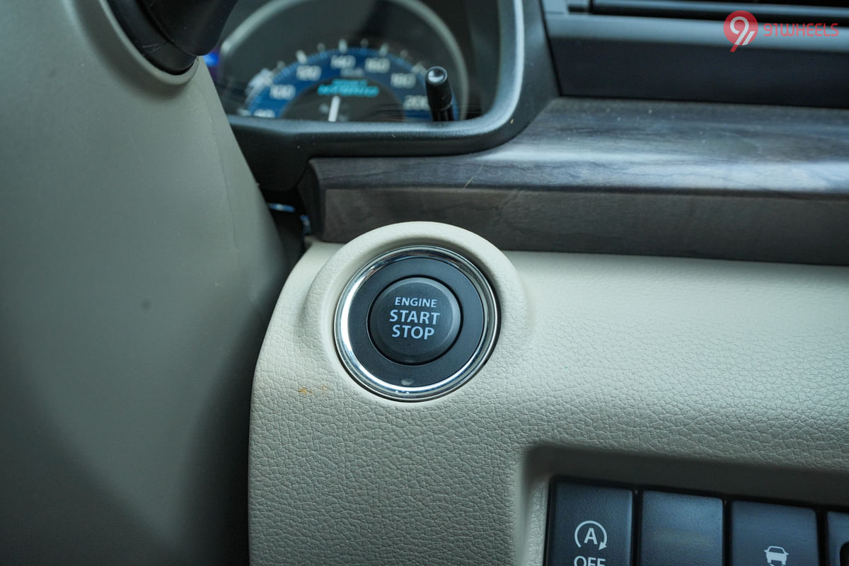 Maruti Suzuki Ertiga Engine Start Button