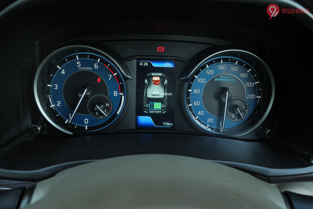 Maruti Suzuki Ertiga Instrument Cluster