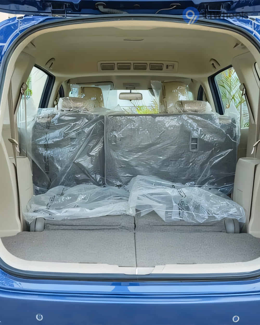 Bootspace Rear Seat Folded