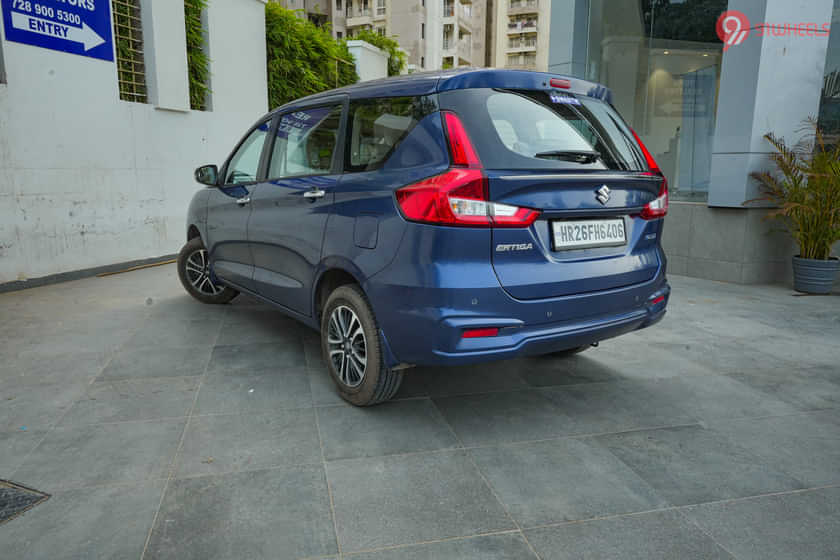 Maruti Suzuki Ertiga Left Rear Three Quarter Maruti Suzuki Ertiga Left Rear Three Quarter