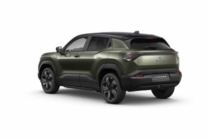 Maruti Suzuki E Vitara Left Rear Three Quarter Maruti Suzuki E Vitara Left Rear Three Quarter