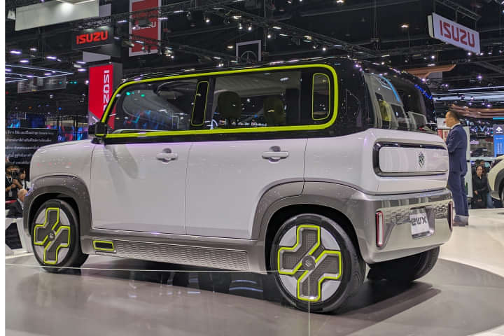 Maruti Suzuki eWX Left Rear Three Quarter