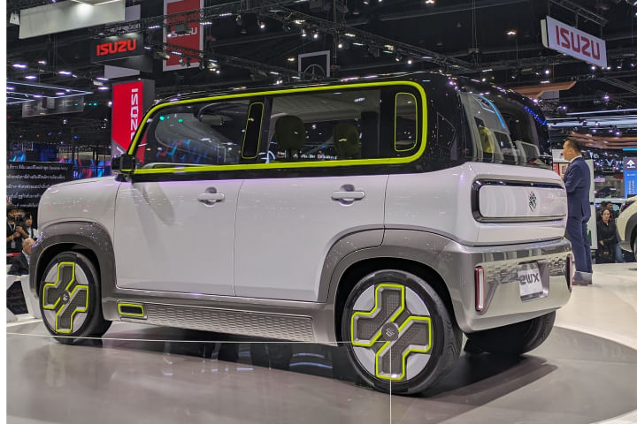 Maruti Suzuki eWX Left Rear Three Quarter