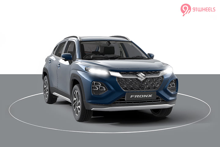 Maruti Suzuki Fronx Right Front Three Quarter